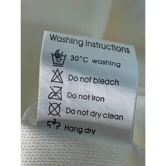 Womens Blingor White Scuba Bling Embellished Peplum Dress Size Small 4/6 5203 - Picture 13 of 14